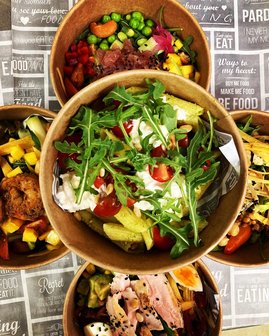 salad lunch buffet